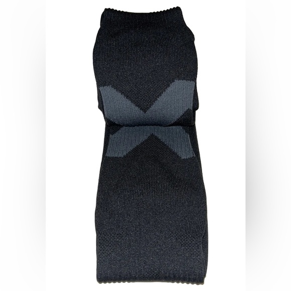 Adidas OTC Soccer Socks 2 Pair Men 5-8.5 Women 5-9.5 Yth 4Y-6 Black w White Logo - Picture 6 of 11